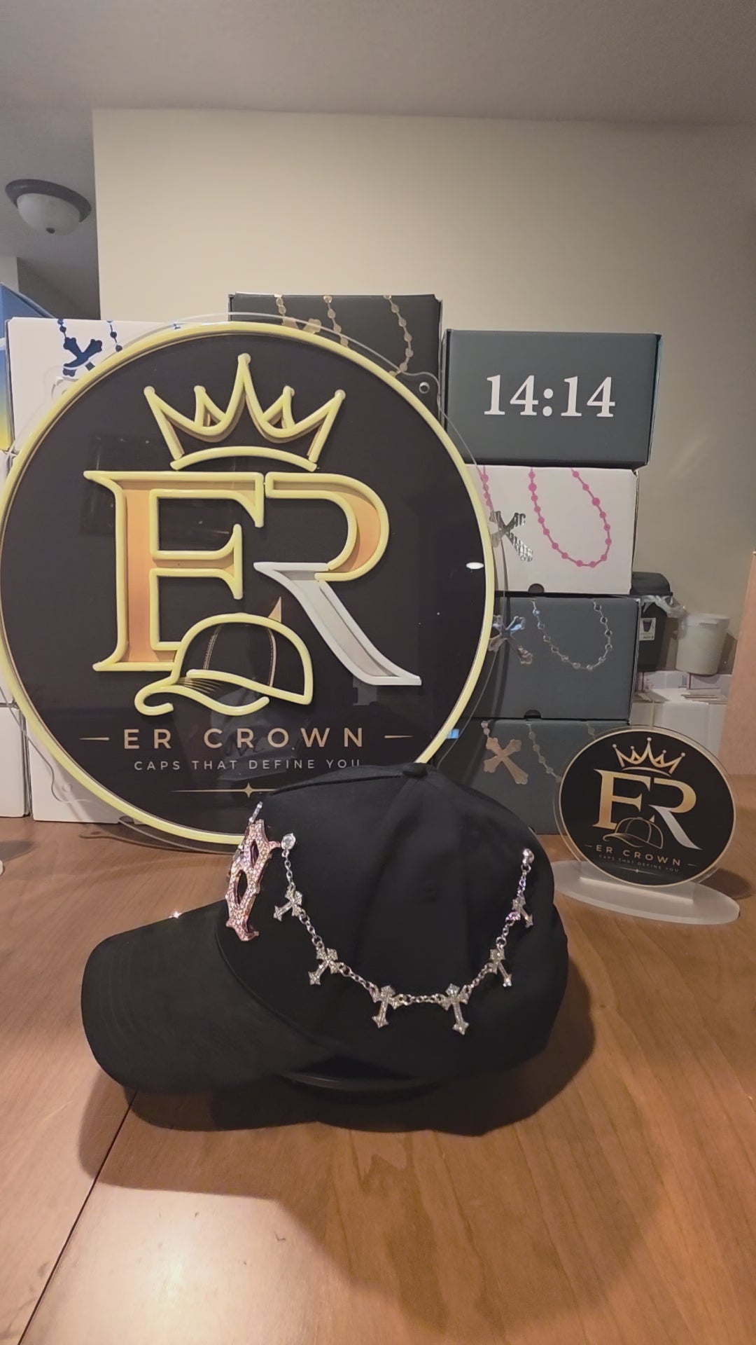 Inferno 24k Rose Gold Barbas Hat